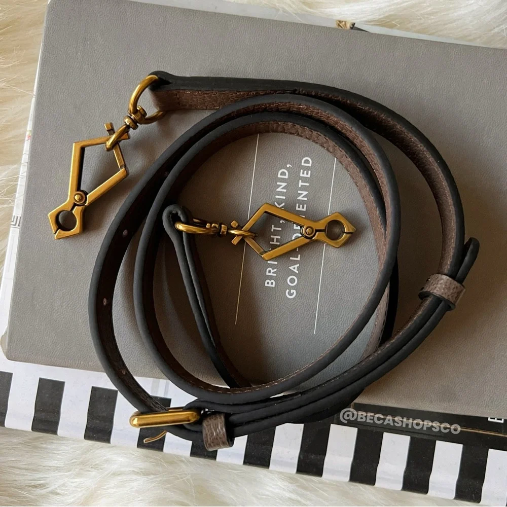 Genuine Leather Crossbody Shoulder Strap Replacement For Gucci Ophidia Bag - Picture 3 of 8